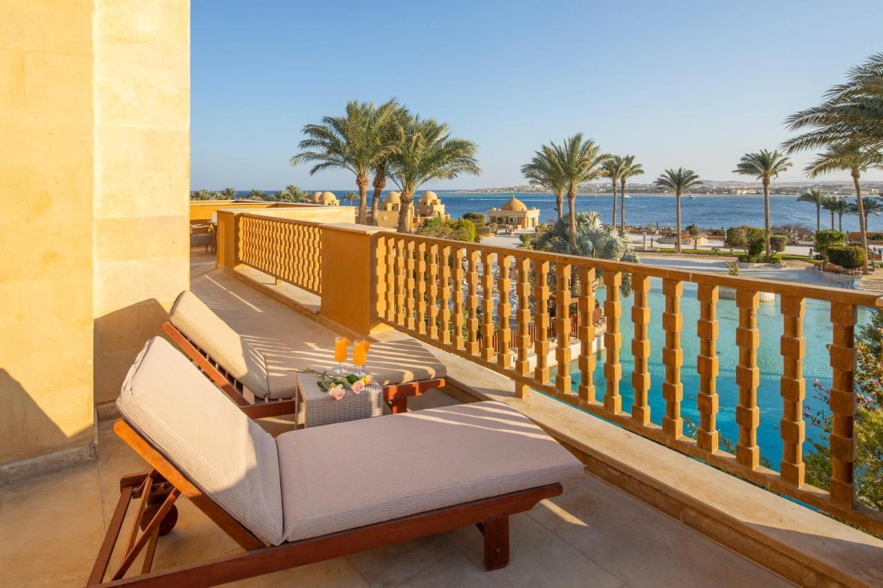 Grand Waterworld Makadi Family Star - Couples And Families Only Hotel Hurghada Exterior photo The view from a balcony at the hotel